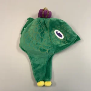 Throw: KP Plush Grouper Caps, Green (Bag of 3)